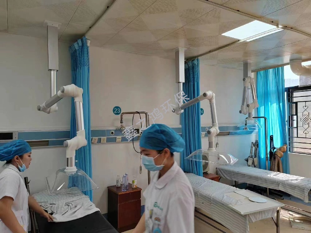 艾灸排煙管道安裝圖：打造健康舒適的艾灸環境