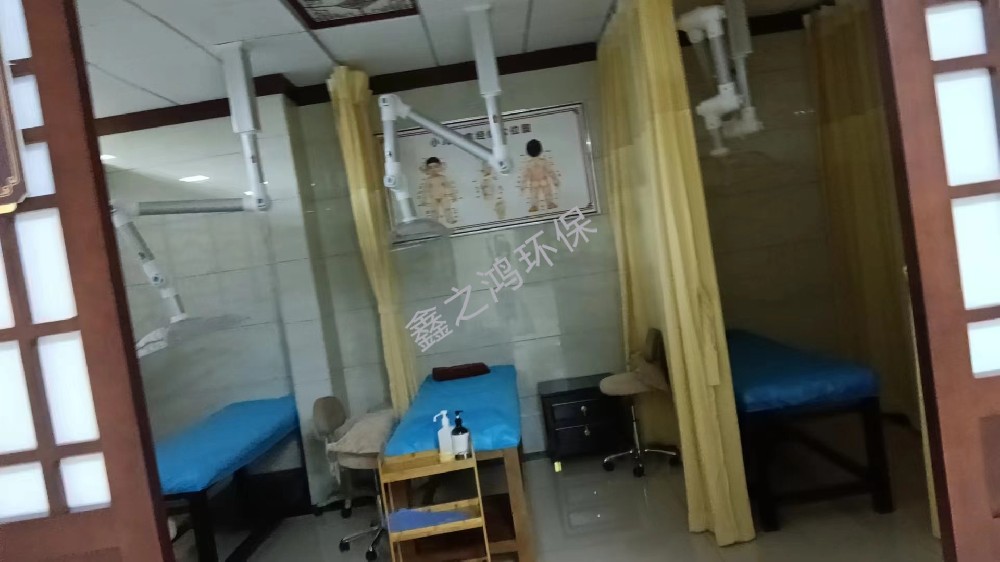 艾灸排煙管道安裝規(guī)范圖片：確保艾灸環(huán)境的清潔與安全