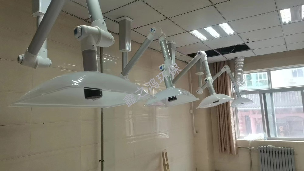 福建福州醫院艾灸排煙系統安裝完成
